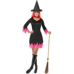 Smiffys Witch Costume Pink