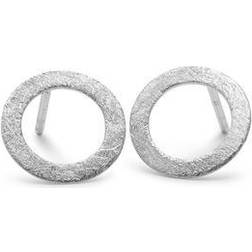 Pernille Corydon Open Coin Small Earrings - Silver