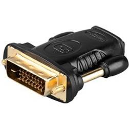 Goobay DVI-D - HDMI A Dual Link Adapter M-F