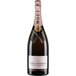 Moët & Chandon Rose Magnum Brunt NV Imperial Champagne 12% 150cl