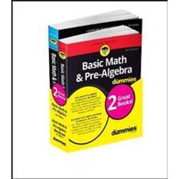 Basic Math & Pre-Algebra Workbook for Dummies with Basic Math & Pre-Algebra for Dummies Bundle (Heftet, 2017)