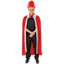 Bristol Mens Kings Robe & Hat Costume