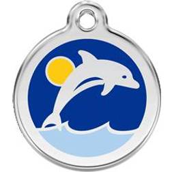 Red Dingo Enamel Dolphin Small