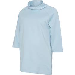 Mamalicious Jersey 3/4 Sleeved Blouse Blue/Cerulean (20008227)