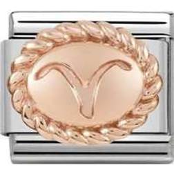 Nomination Composable Classic Aries Link Charm - Silver/Rose Gold