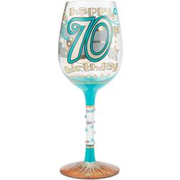 Lolita 70th Birthday Red Wine Glass, White Wine Glass 44.4cl