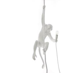 Seletti Monkey White Deckenfluter 27cm