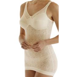 Miss Mary Cotton Twirls Non Wired Body Shaper - Beige