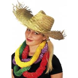 Smiffys Beachcomber Hawaiian Straw Hat