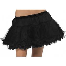 Smiffys Petticoat Black with Satin Band