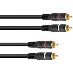 Omnitronic 2RCA-2RCA 1.5m