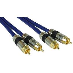 InLine Premium 2RCA - 2RCA 0.5m