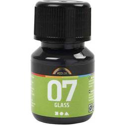 A Color Glass Paint 07 Black 30ml