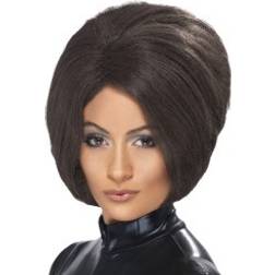 Smiffys Posh Power Wig Brown