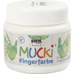 Kreul Mucki Finger Paint White 150ml