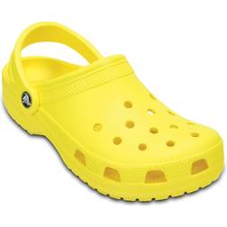 crocs pastel yellow