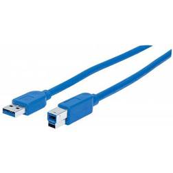 Manhattan SuperSpeed USB A-USB B 3.0 1m