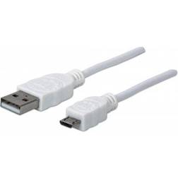 Manhattan Hi-Speed USB A-USB Micro-B 2.0 1.8m