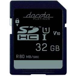 Dacota Platinum S20 SDHC Class 10 UHS-I U1 V10 80MB/s 32GB