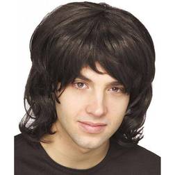 Rubies Black 70's Shag Wig