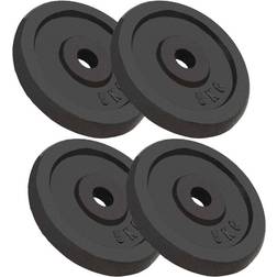 vidaXL Weight Plates 21cm 4x5kg