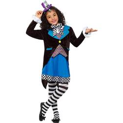 Smiffys Little Miss Hatter Costume with Dress