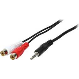 LogiLink 3.5mm - 2RCA M-F 1.5m