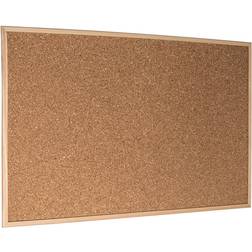 Esselte Cork Economy Wood 59.5x39.5cm