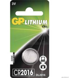 GP Batteries CR2016 1-pack