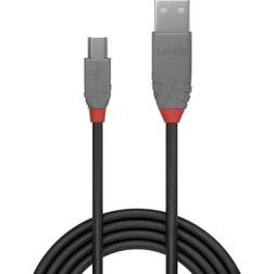 Lindy Anthra Line USB A-USB Mini-B 2.0 16.4ft