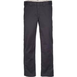 Dickies 873 Slim Fit Straight Leg Work Pants - Rinsed Black