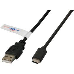 EFB Elektronik Premium USB A - USB C 2.0 1m