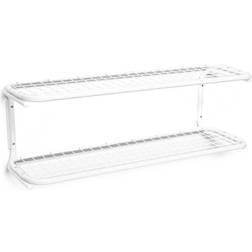 Essem Design Classic 650 White/Chrome Shoe Rack 27.6x10.6"