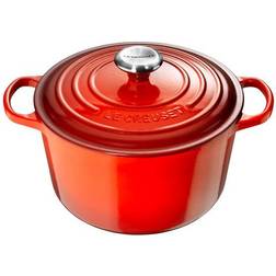 Le Creuset Cerise Signature Cast Iron Round med lock 5 L 28 cm