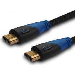 Savio Braid HDMI - HDMI 1.4 2m