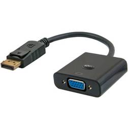 Savio DisplayPort - VGA M-F 0.2m