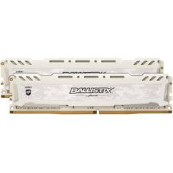 Crucial Ballistix Sport LT White DDR4 2400MHz 2x8GB (BLS2K8G4D240FSC)