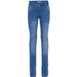 Name It X-slim Super Stretch Jeans - Blue/Medium Blue Denim (13136521)