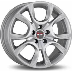 Mak Torino Silver 6x15 5/98 ET39 B58.1