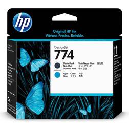 HP 774 Printhead (Matte Black/Cyan)