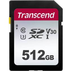 Transcend 300S SDXC Class 10 UHS-I U3 V30 100/55MB/s 512GB