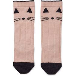 Liewood Sofia Knee Socks - Cat Sweet Rose