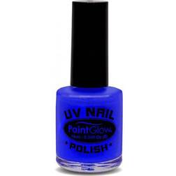 Smiffys UV Nail Polish Blue 12ml