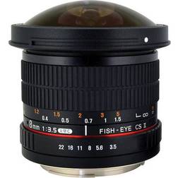 Rokinon 8mm F3.5 HD Fisheye for Pentax K