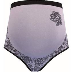 Cache Coeur High Waist Maternity Brief Illusion Lace Vintage (CL1550)