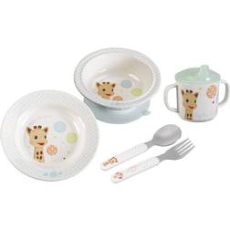 Vulli Sophie La Girafe Dish Set Baloons Version