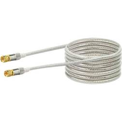 Gold 110dB Antenna F-Contact 7.5m