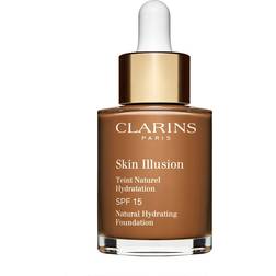 Clarins Skin Illusion Natural Hydrating Foundation SPF15 #118.5 Chocolate