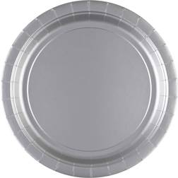 Amscan Plates Silver 8-pack