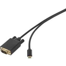 Renkforce USB C-VGA 0.5m